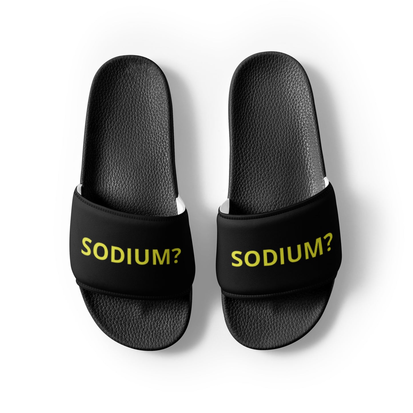 Sodium? Black slides